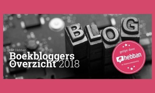 We staan in de Hebban Boekbloggerslijst 2018!