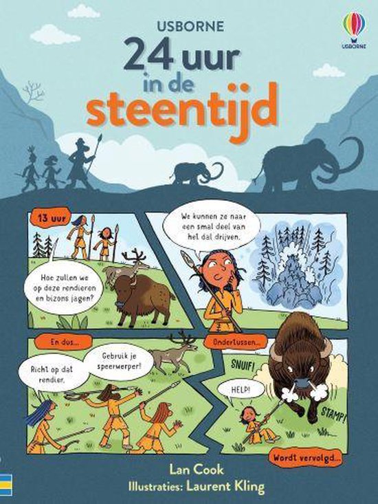336. Inkijkje in de geschiedenis! 24 uur in de steentijd LeesLeesLees kinderboekenblog